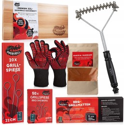 Šepetys grilio grotelių valymui pro