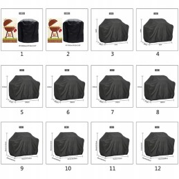 Cover + case for garden gas grill - size 2xs
