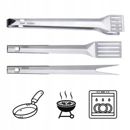 Cadac nerūdijančio plieno grilio įrankiai