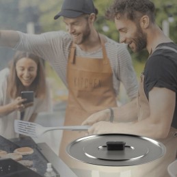 Uždenkite cadac paeljos keptuvę safario šefui