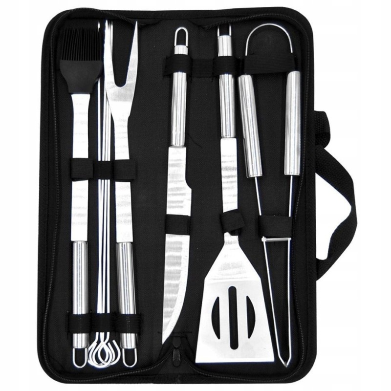 Grilio reikmenų rinkinys dėkle 142606