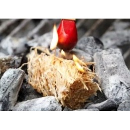 Eko žiebtuvėlis židiniui, grilio viryklė, 2 kg