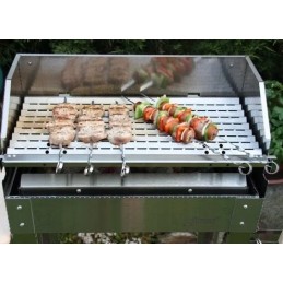 Kolimax nerūdijančio plieno grilio adatų rinkinys 40 cm, 4 vnt.