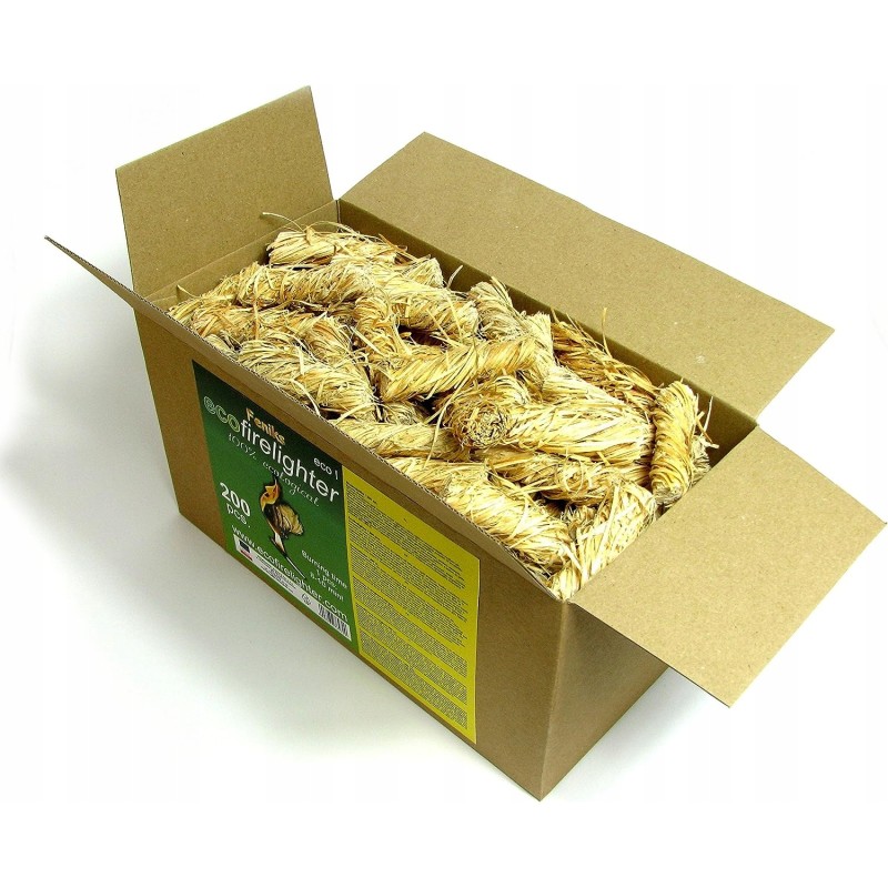 ✅ Uždegimas griliui, židinys, viryklė, 200 vnt. Ekologiški žiebtuvėliai ✅