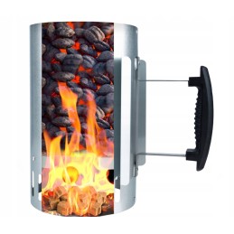 ✅Dūmtraukis anglies briketų starterio apšvietimui ✅