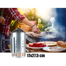 ✅Dūmtraukis anglies briketų starterio apšvietimui ✅