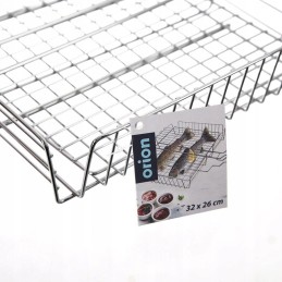 Steel grill grate 61x32 cm