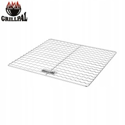 Inox grilio grotelės rūkyklai, 37x34 grillpal