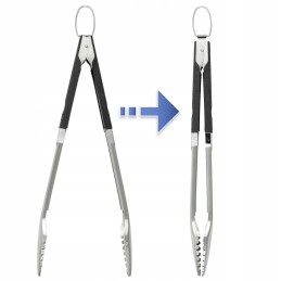 Grilio rinkinys su šaukštu ir žnyplėmis