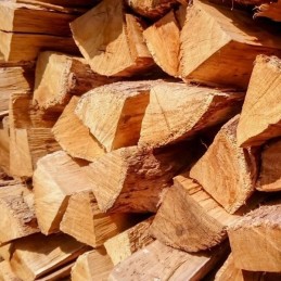 Mediena be žievės žuvies rūkymui 20 kg ąžuolas