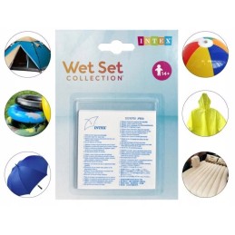 ✔️ Pleistrai baseino lopai intex baseino remonto rinkinys 12 baseino pleistrų