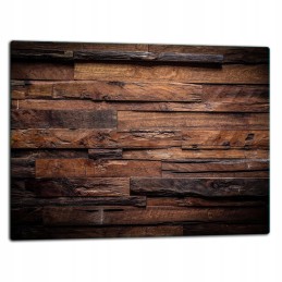 Grilio lenta užkandžiams patiekti, sūris, mėsa, grūdintas stiklas, 52x40cm, medžio motyvas