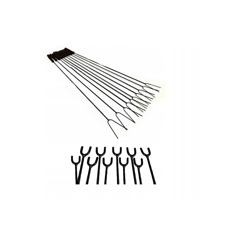 Nerūdijančio plieno šakutės dešroms skrudinti