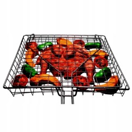 Reguliuojama stačiakampė forma kepimui ant grotelių