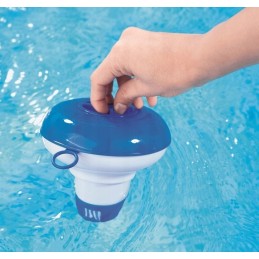 Baseino chloro dozatorius, baseino cheminių medžiagų dozatorius, baseino plūdė
