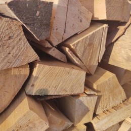 Mediena be žievės žuvies rūkymui, 20 kg, beržas