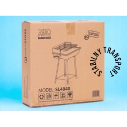 ⭐ Turistinė sodo anglis grotelė nešiojama chromo grotelių dovana ⭐