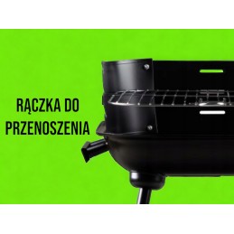 ⭐ Turistinė sodo anglis grotelė nešiojama chromo grotelių dovana ⭐