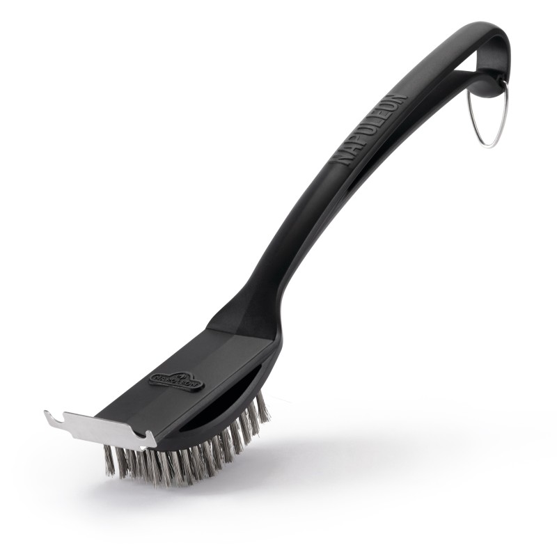 Napoleon nerūdijančio plieno grilio šepetys, plieninių grotelių šepetys