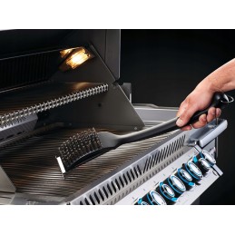 Napoleon nerūdijančio plieno grilio šepetys, plieninių grotelių šepetys