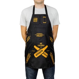 Virtuvinė prijuostė jam kepsninei kepti