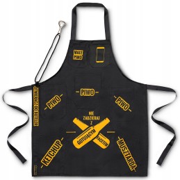 Virtuvinė prijuostė jam kepsninei kepti