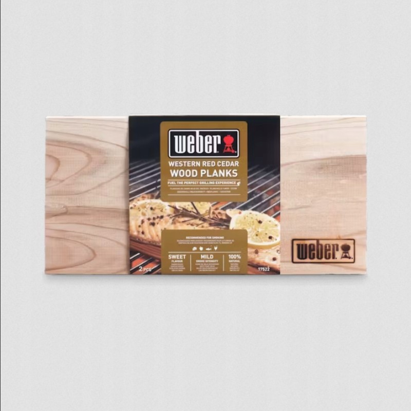 Weber cedar smoking boards small 2 pcs