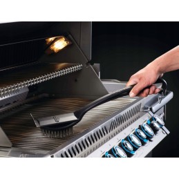 Napoleono grilio šepetys su nerūdijančio plieno šereliais 62052