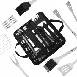 Priedai: grilio virtuvės reikmenys 20 in 1 + 4x kilimėlis