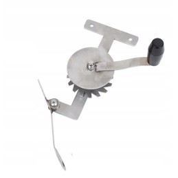 Stainless steel grill crank