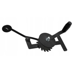 Stainless steel grill crank