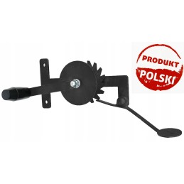 Stainless steel grill crank