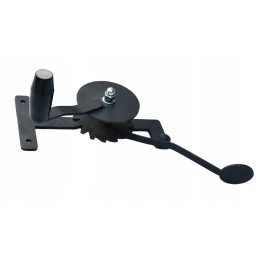 Stainless steel grill crank