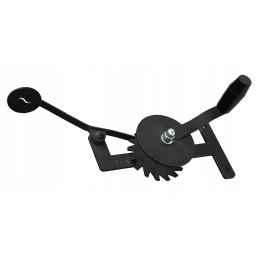Stainless steel grill crank
