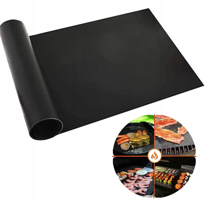 Grilio kilimėlis 180 x 40 cm, ypač storas kilimėlis dujiniam griliui