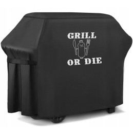 Suur grillkate tugev vastupidav grill kirjaga 145x118x60cm