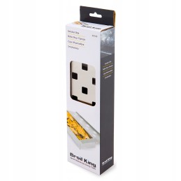 Plieninė rūkymo dėžė, skirta broil king grill plieninei rūkymo dėžutei