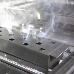 Plieninė rūkymo dėžė, skirta broil king grill plieninei rūkymo dėžutei