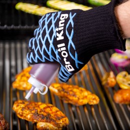 „Broil king“ kepimo ant grotelių pirštinė, patikima rankena, efektyvi rankų apsauga