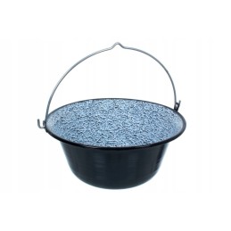 Lauko emaliuotas grilio puodas, pakabinamas, 10 litrų