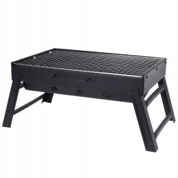 Turistinis grilis nešiojamas sulankstomas anglies lagaminas su metaline grotele