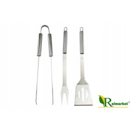 Grilio stalo įrankių rinkinys 3 vnt. mg111
