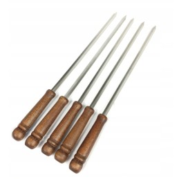 Šašlyko šakutės, kebabinės šakutės, 10 vnt