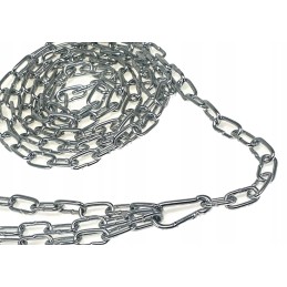 Stainless steel chain 380 cm set for hanging grates fi 70 80 cm inox