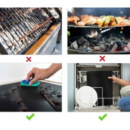 10x tefloninio kilimėlio rinkinys griliui, orkaitei, kepimo skardai, patvarus