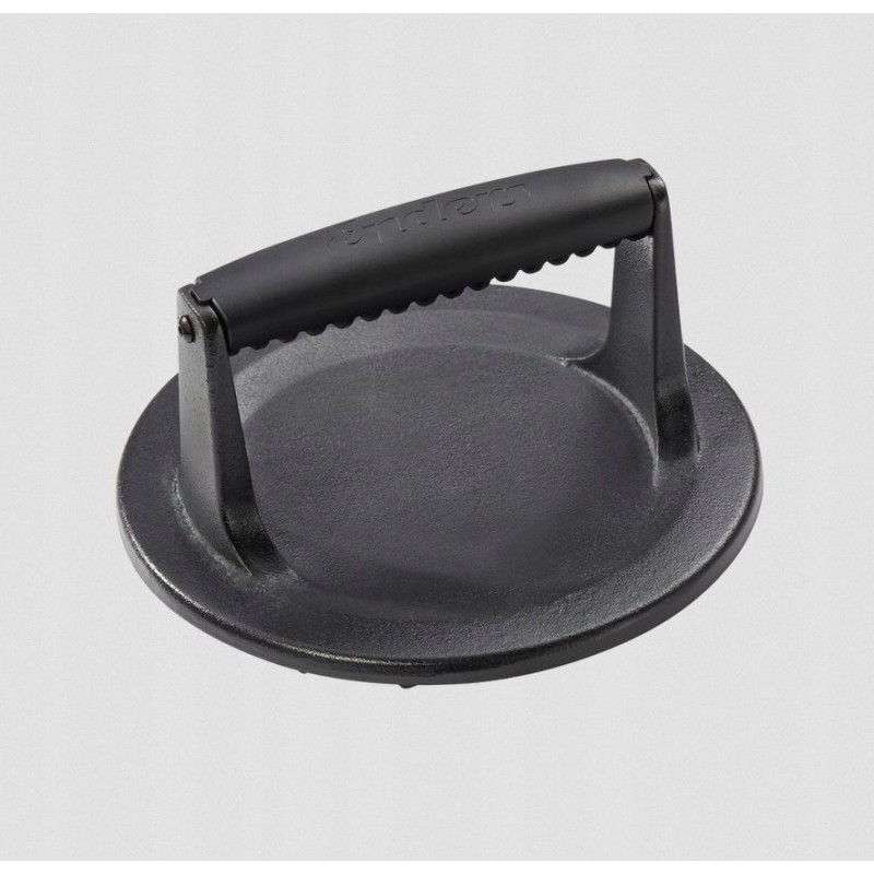 Enders cast iron burger press