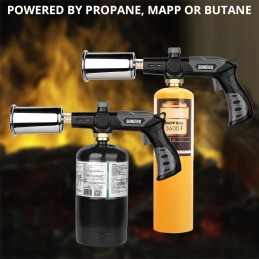 Dujinis degiklis šašlykinės laužui įkurti