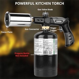 Dujinis degiklis šašlykinės laužui įkurti