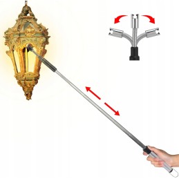 Gukutmxp elektrinis degtukas, ilgis nuo 29 cm iki 75 cm, kraunamas per USB