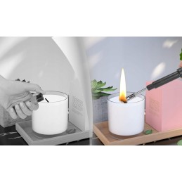 Gukutmxp elektrinis degtukas, ilgis nuo 29 cm iki 75 cm, kraunamas per USB